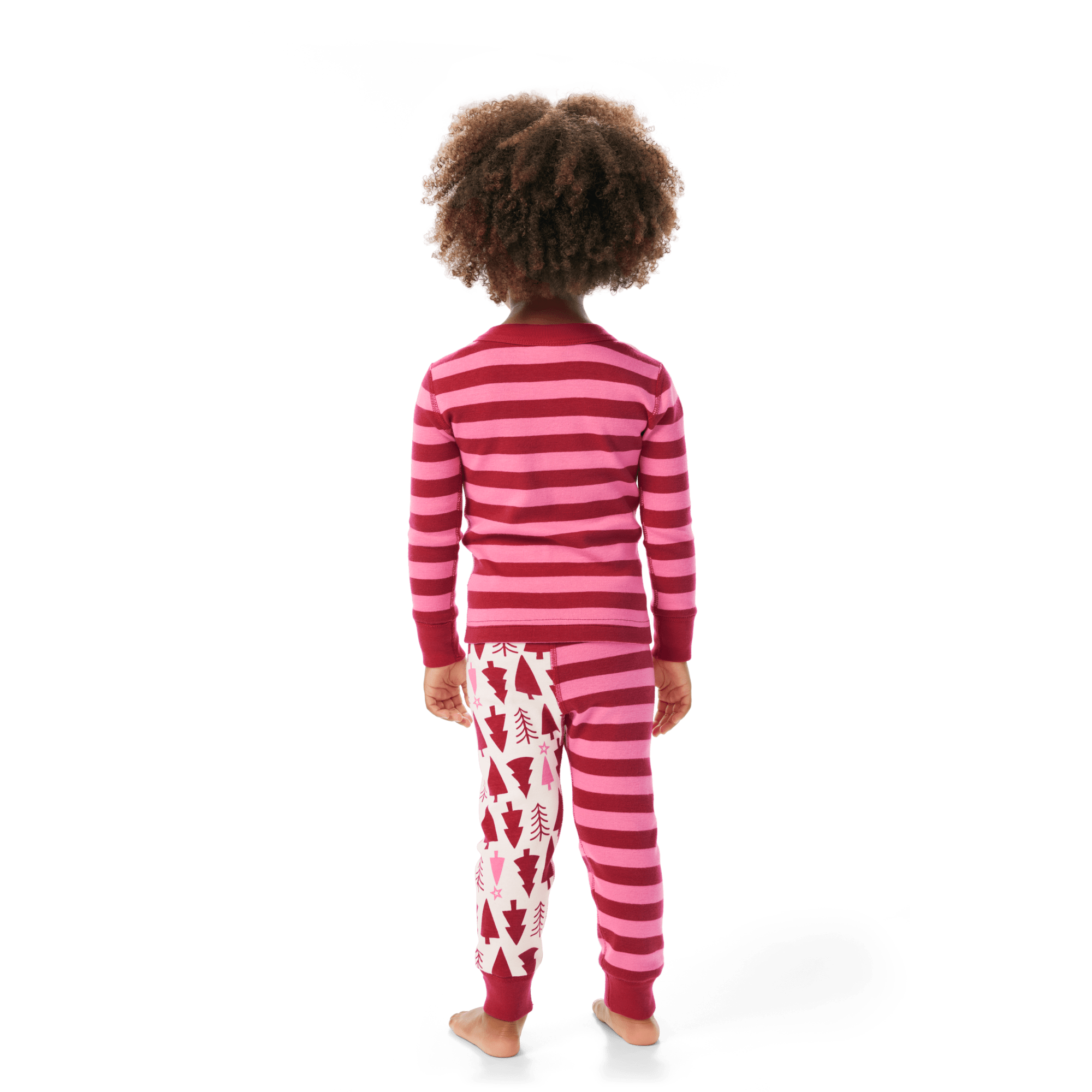 American Girl® x Hanna Andersson Holiday Treetops Pajamas for Little Girls & Girls V4