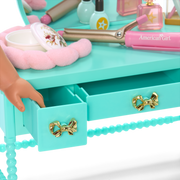 Raquel’s™ Vintage Vanity for 18-inch Dolls (Girl of the Year™ 2026) B4