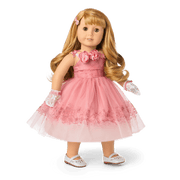 Maryellen’s™ Pretty Pink Dress for 18-inch Dolls (Historical Characters) Q5