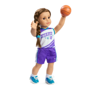 Star Player Basketball Outfit for 18-inch Dolls Z6