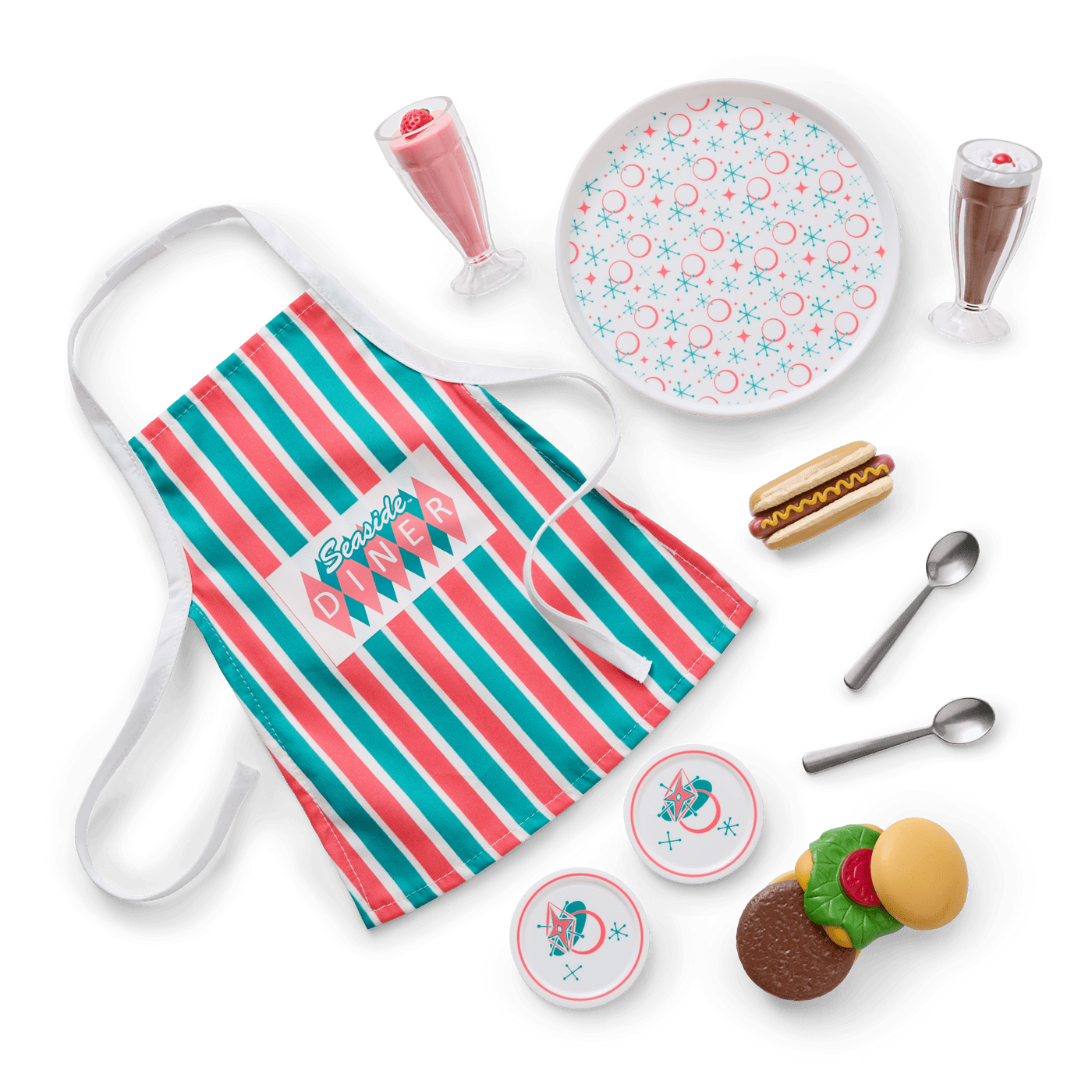 Maryellen’s™ Diner Accessories for 18-inch Dolls (Historical Characters) I8