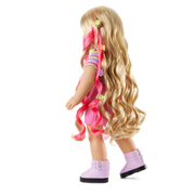 Long Hair Looks™ by Truly Me™ 18-inch Doll #133 & hair accessories Q5