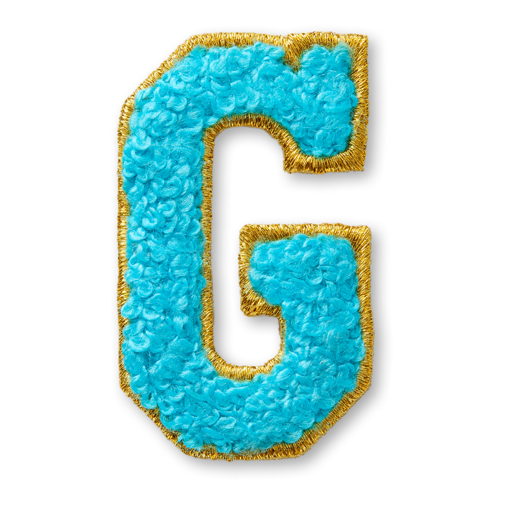 AG™ Letter G Stick-On Patch K6