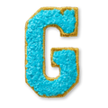 AG™ Letter G Stick-On Patch K6