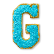 AG™ Letter G Stick-On Patch K6