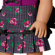 Bows & Blooms Outfit for 18-inch Dolls O2