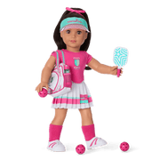 Raquel's™ Pickleball Bag & Paddle Set for 18-inch Dolls (Girl of the Year™ 2026) B8