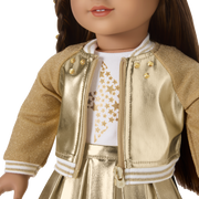 November Topaz Pizzazz Outfit for 18-inch Dolls W4