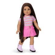 Long Hair Looks™ by Truly Me™ 18-inch Doll #134 & hair accessories I3