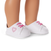 Pink Hearts Hoodie Dress for 18-inch Dolls P3