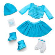 December Blue Brilliance Topaz Outfit for 18-inch Dolls I6