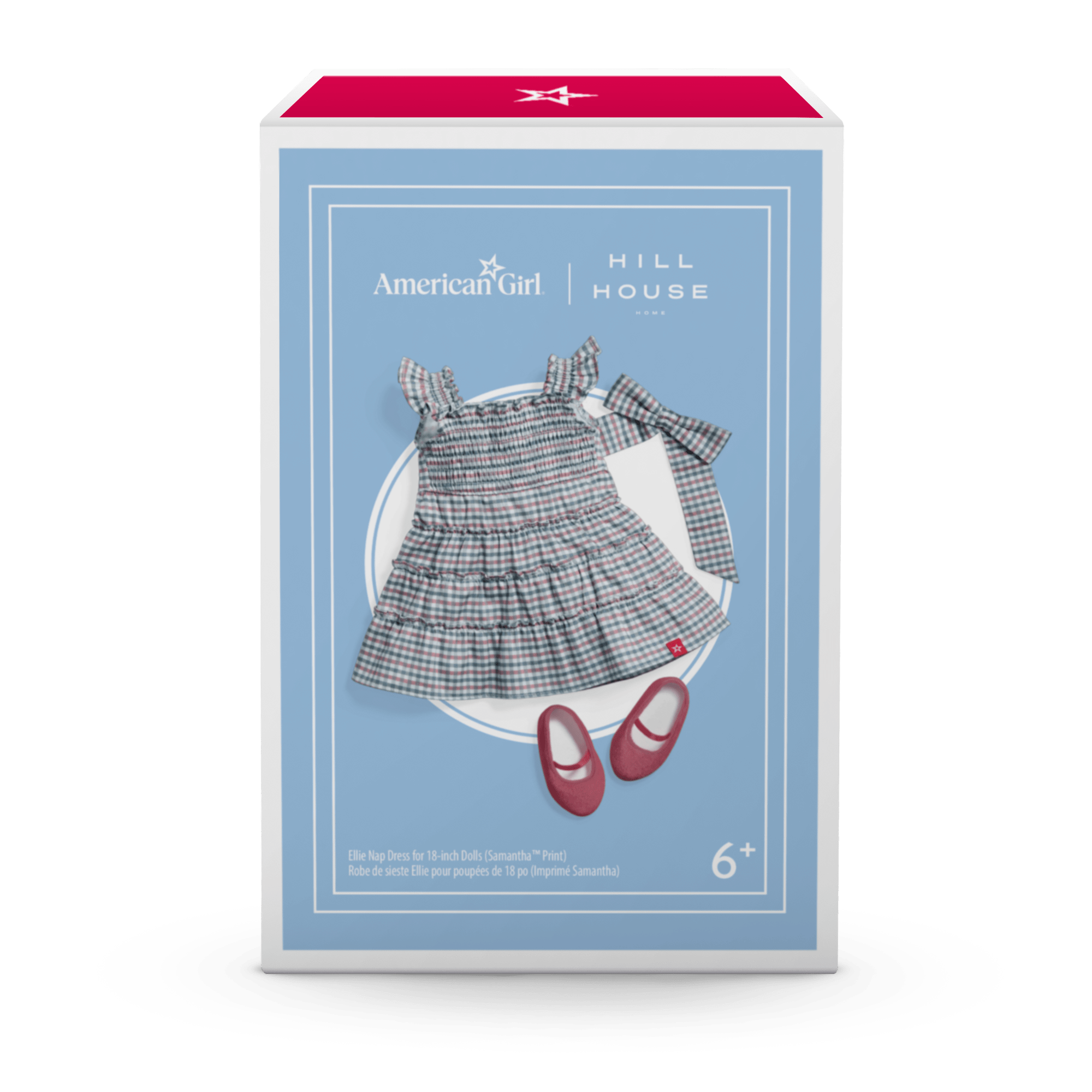 American Girl® x Hill House Home Ellie Nap Dress for 18-inch Dolls (Samantha™ Print) C5