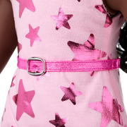 Glam Pink Cowgirl Outfit for 18-inch Dolls E6