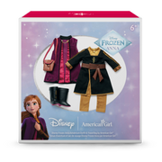 Disney Frozen Anna Adventure Outfit & Travel Bag for 18-inch Dolls by American Girl® A0