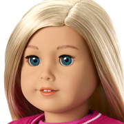 Truly Me™ 18-inch Doll #100 with straight layered blonde hair B3