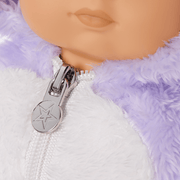Lovable Lavender Bear One-Piece Outfit for Bitty Baby® Dolls P1