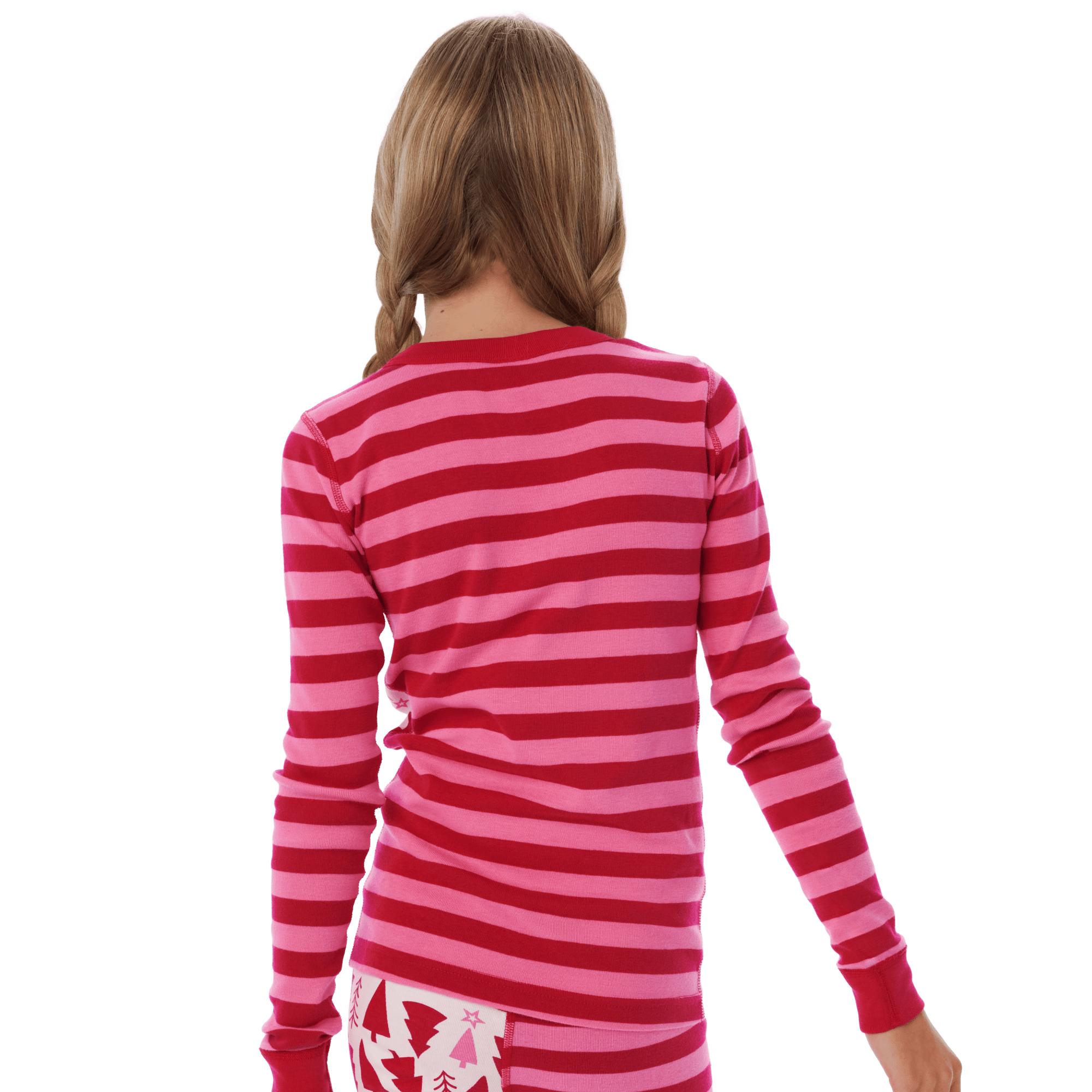American Girl® x Hanna Andersson Holiday Treetops Pajamas for Little Girls & Girls V4