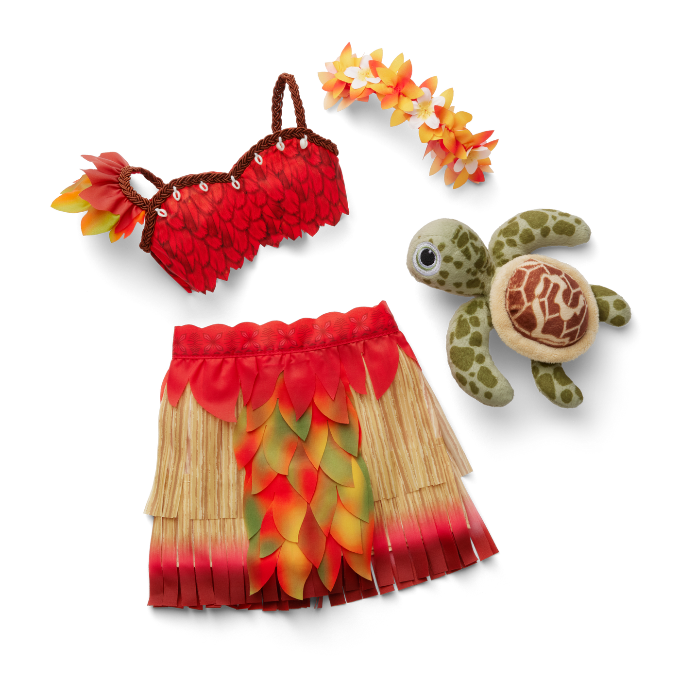 Disney Moana Wayfinder Outfit & Sea Turtle Plush for 18-inch Dolls by American Girl® K9
