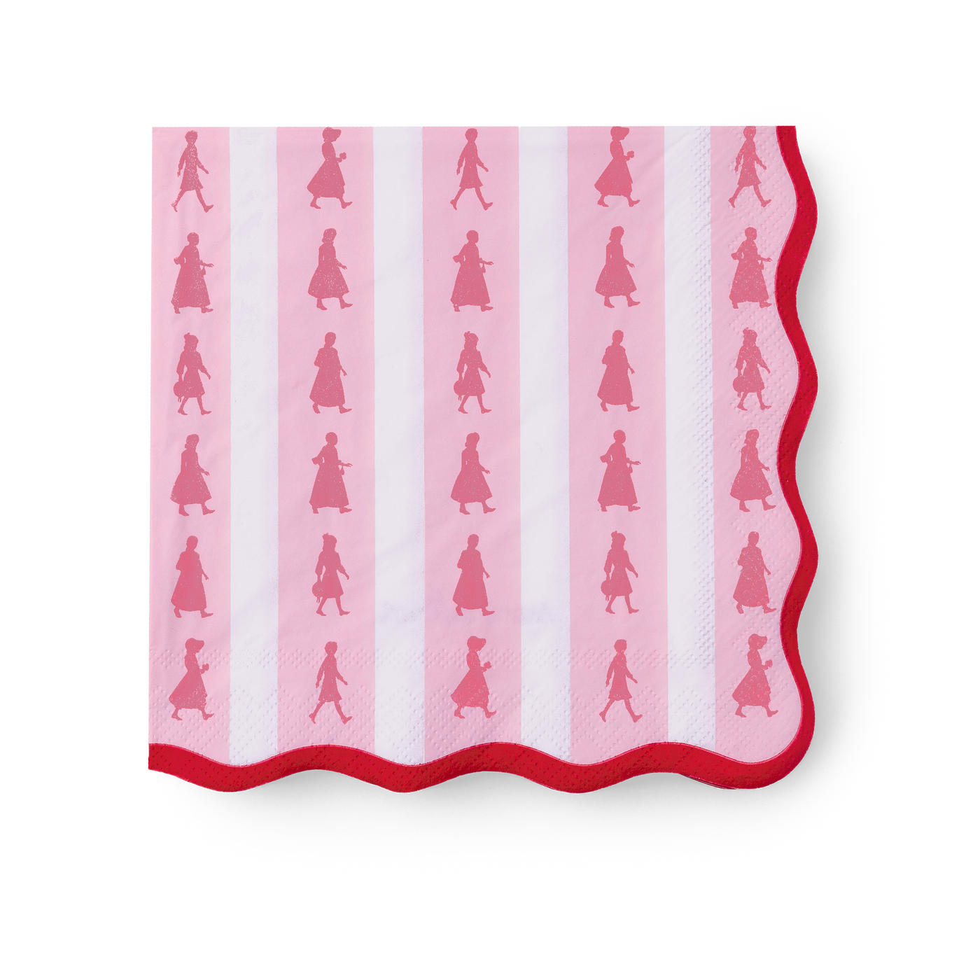 American Girl™ x Bonjour Fête Pink Stripe Large Napkins (Set of 20) M4