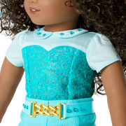 March Aquamarine Dream Outfit for 18-inch Dolls B1