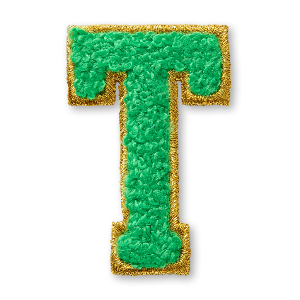 AG™ Letter T Stick-On Patch U5