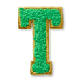 AG™ Letter T Stick-On Patch U5