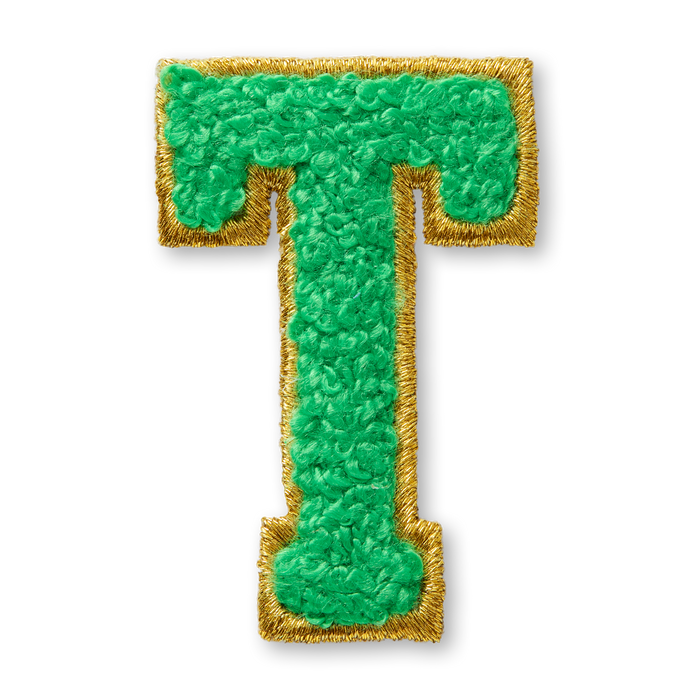 AG™ Letter T Stick-On Patch U5