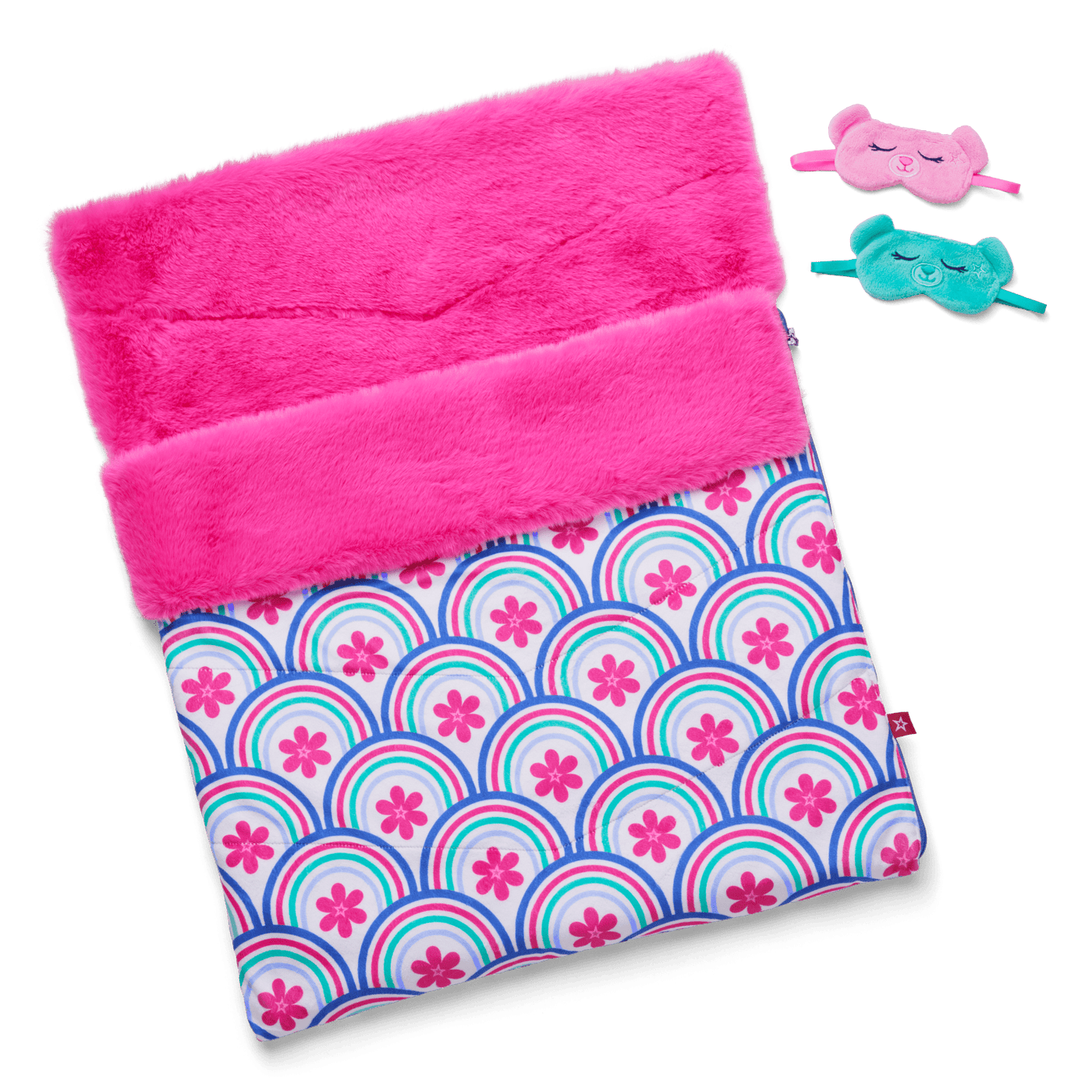 Best Sleepover Ever! Sleeping Bag Set for Two 18-inch Dolls V8