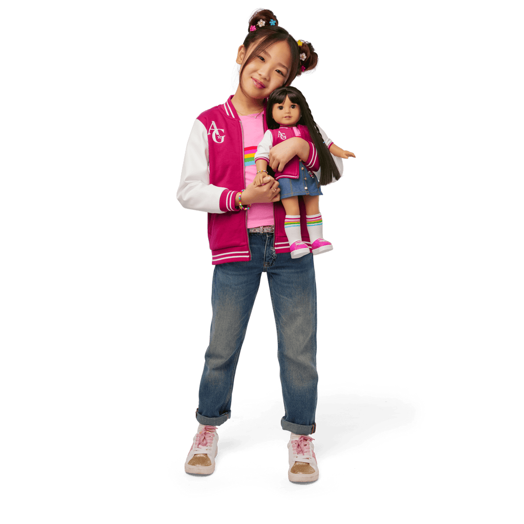 AG™ Star Squad Varsity Jacket for Girls U3