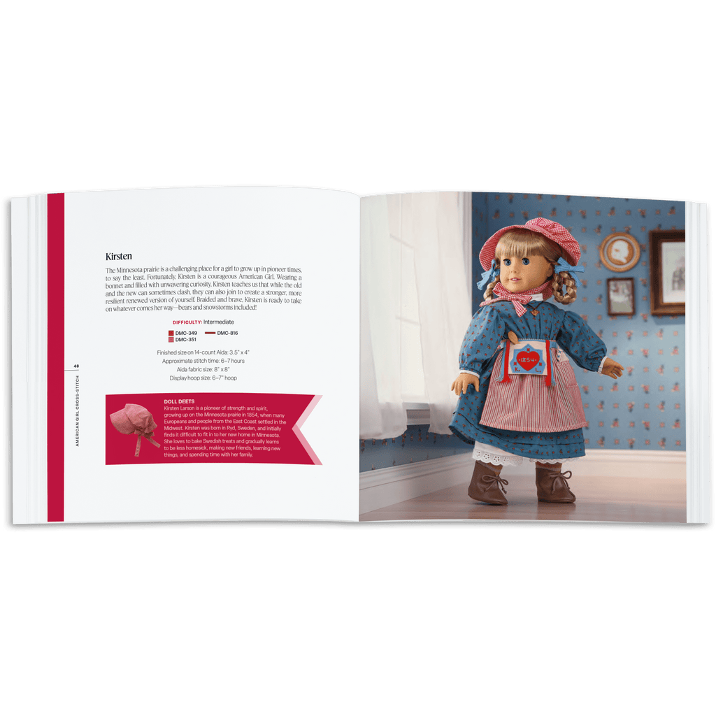 American Girl Cross-Stitch Book W6