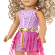 Glam Sparkly Concert Outfit for 18-inch Dolls X2