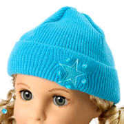 December Blue Brilliance Topaz Outfit for 18-inch Dolls I6