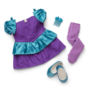 Courtney’s™ Bow-dacious Party Dress for 18-inch Dolls (Historical Characters) E3