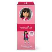 Truly Me™ 18-inch Doll #130 with straight black-brown hair F4