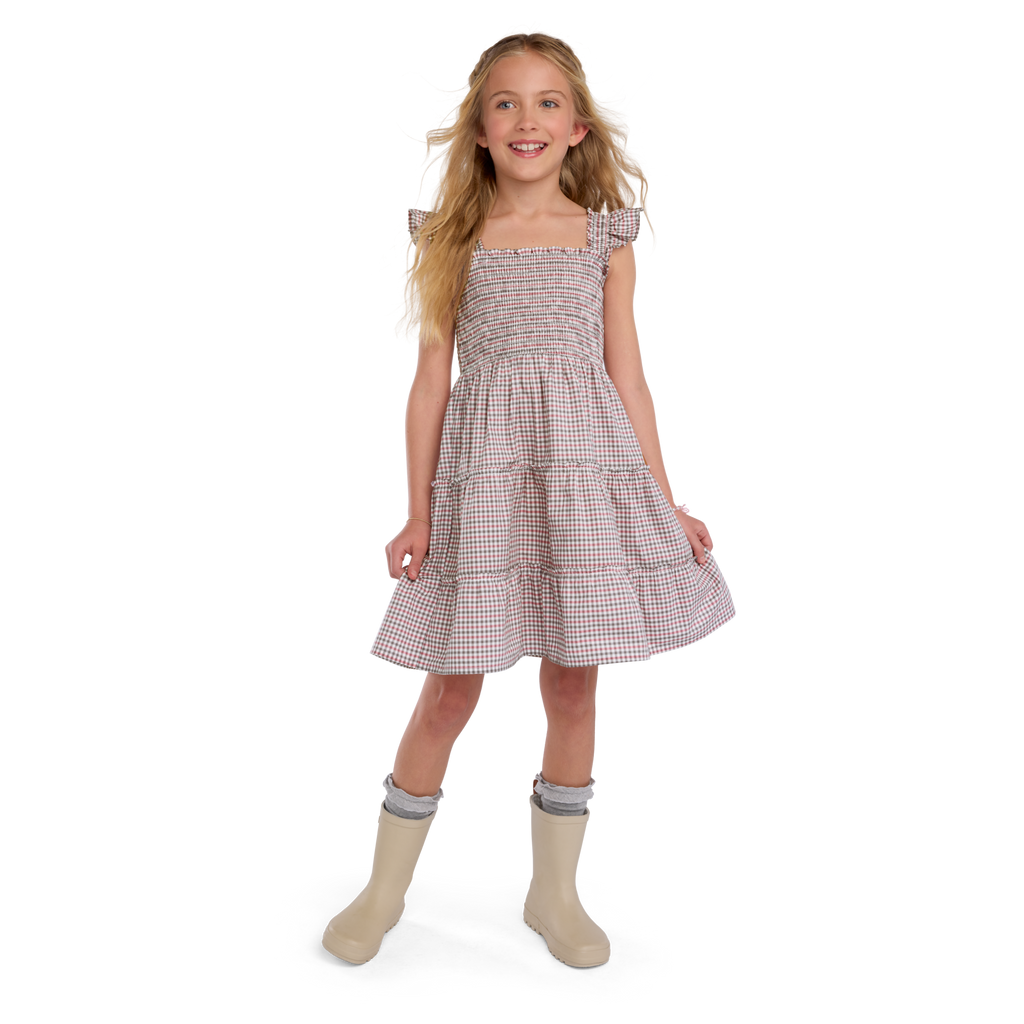 American Girl® x Hill House Home Tiny Ellie Nap Dress for Girls (Samantha™ Print) A0