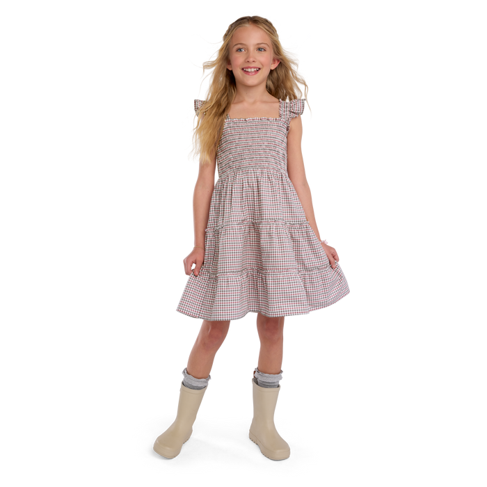 American Girl® x Hill House Home Tiny Ellie Nap Dress for Girls (Samantha™ Print) W0