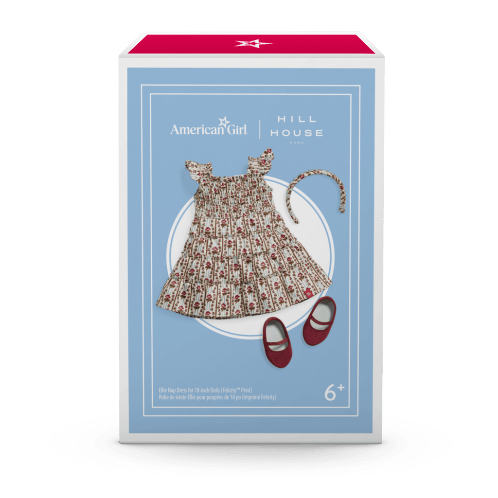 American Girl® x Hill House Home Ellie Nap Dress for 18-inch Dolls (Felicity™ Print) I5