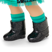 Witchy Webs Costume for 18-inch Dolls K0
