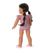 Raquel's™ Beach Outfit for 18-inch Dolls (Girl of the Year™ 2026) E4