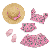 Raquel's™ Beach Outfit for 18-inch Dolls (Girl of the Year™ 2026) E4