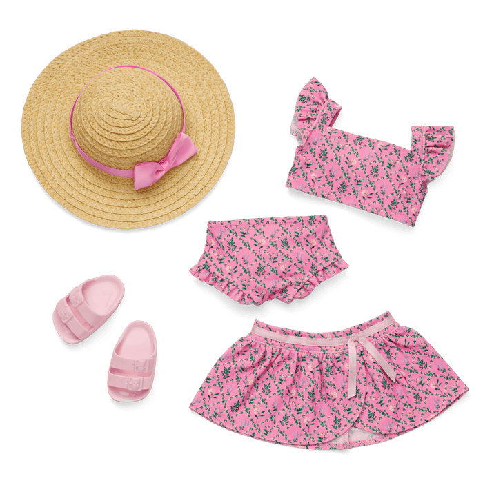 Raquel's™ Beach Outfit for 18-inch Dolls (Girl of the Year™ 2026) C6