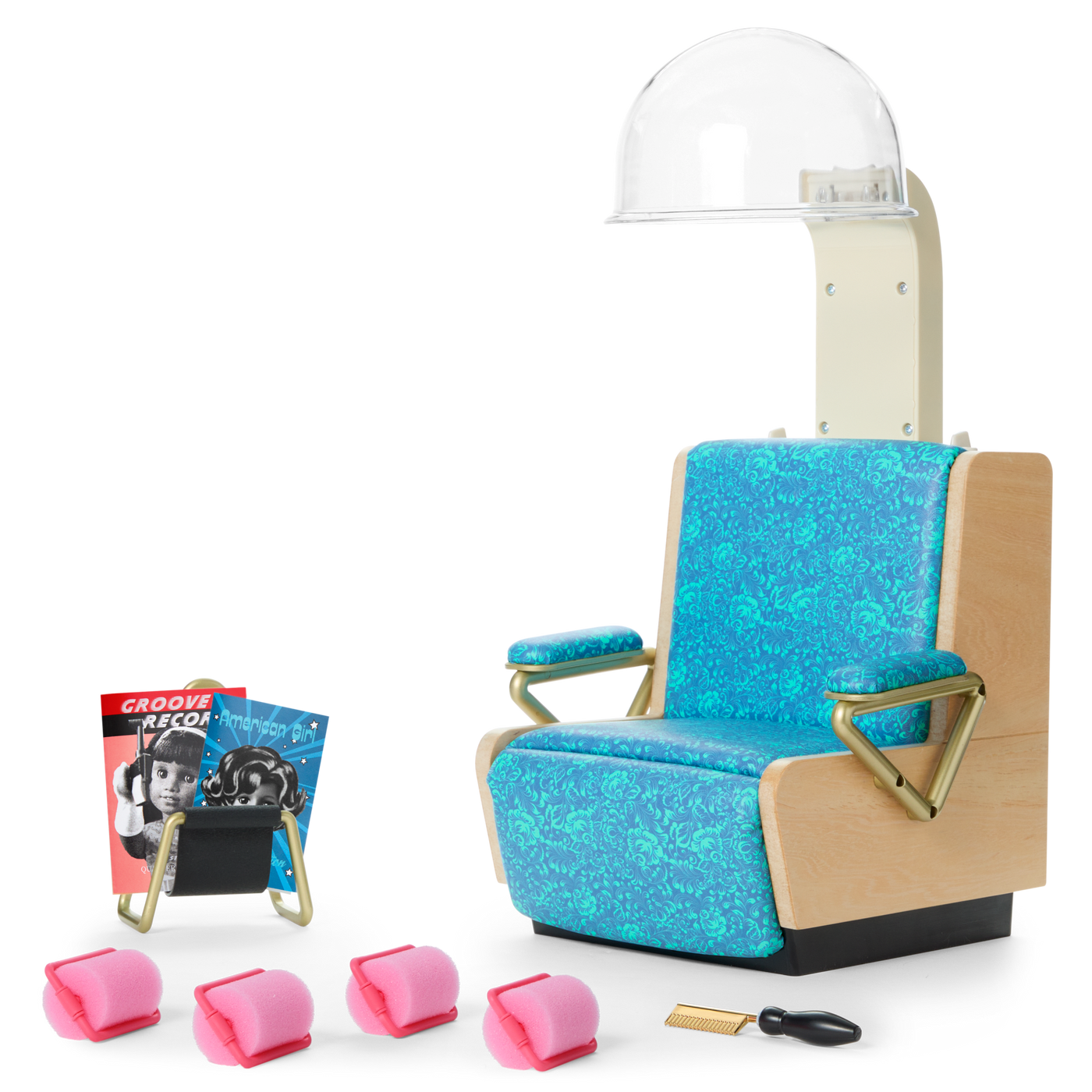 Melody’s™ Salon Chair & Accessories for 18-inch Dolls (Historical Characters) P9