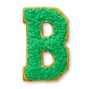 AG™ Letter B Stick-On Patch W9