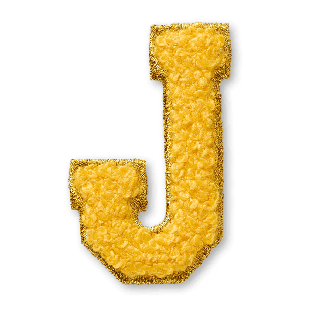 AG™ Letter J Stick-On Patch O9