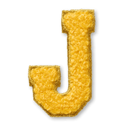 AG™ Letter J Stick-On Patch O9