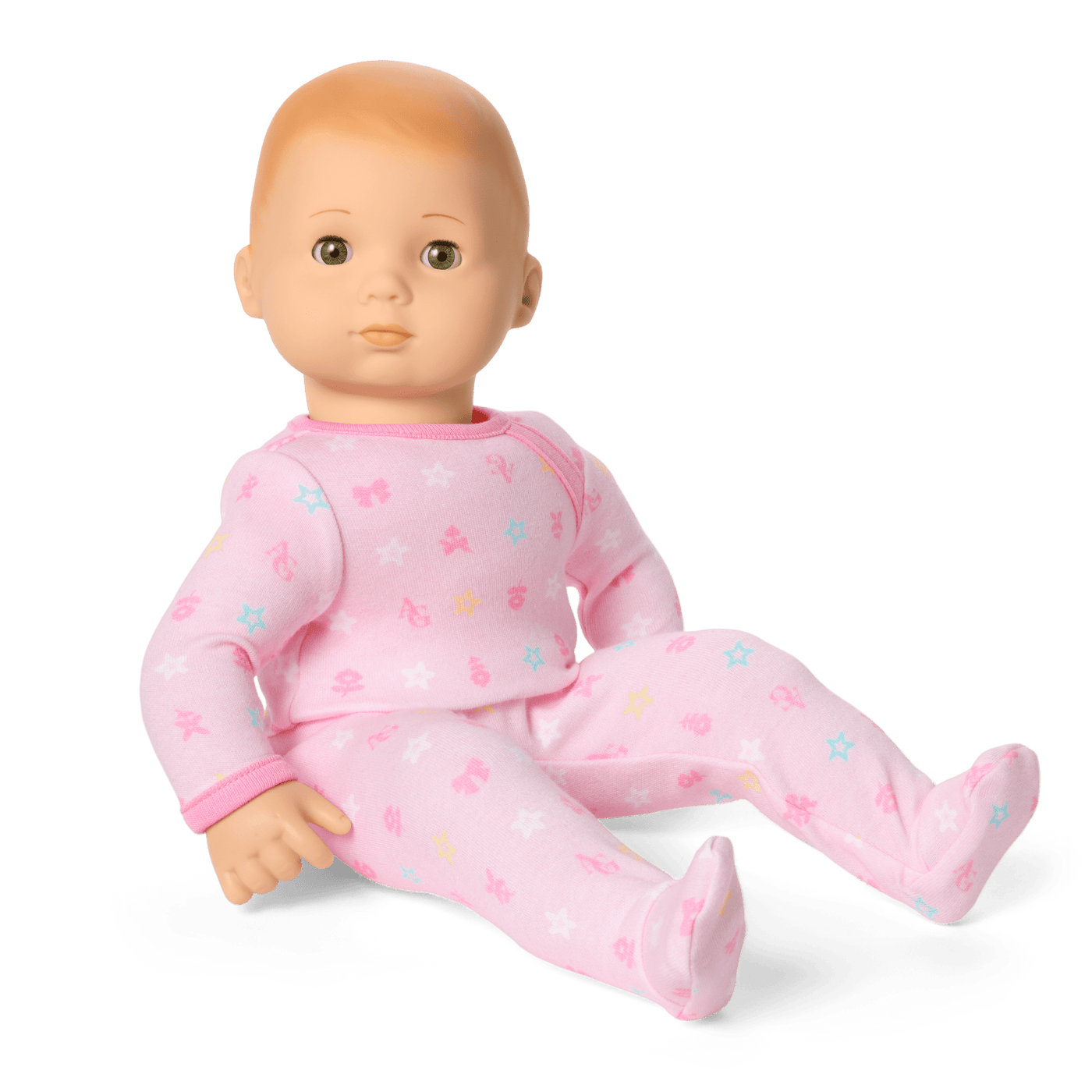 Bitty Baby® Doll #6 with red hair in Pastel Pink Y7
