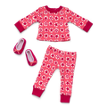 American Girl® x Hanna Andersson Berry Bright Stars Pajamas for 18-inch Dolls X4