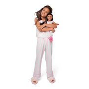 Raquel's™ Coastal Stripes Pajamas for Girls (Girl of the Year™ 2026) C1
