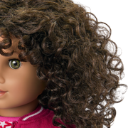 Truly Me™ 18-inch Doll #132 with curly dark-brown hair A2