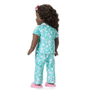 Flower Fun PJs for 18-inch Dolls Z9